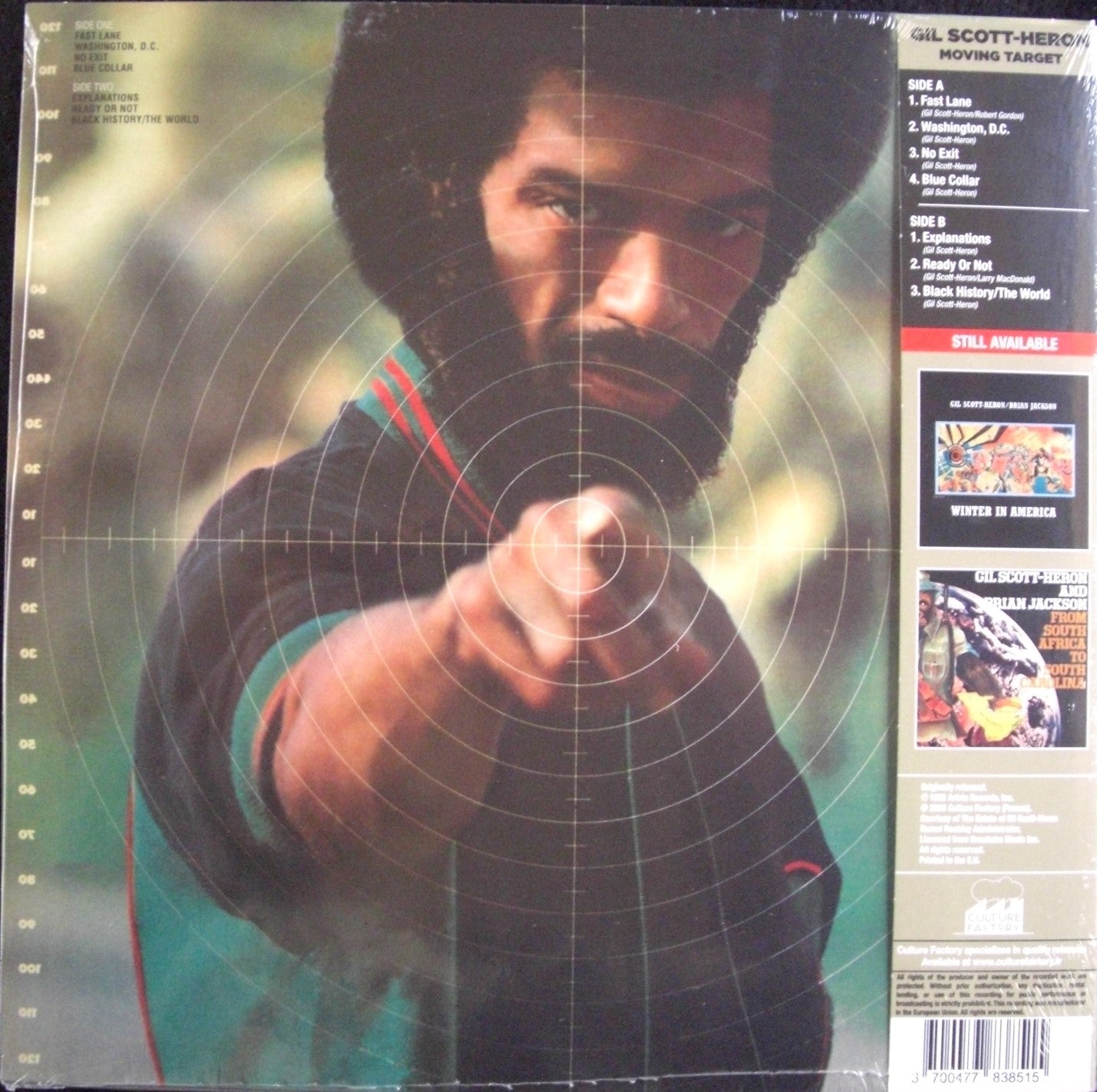 Gil Scott-Heron ‎– Moving Target Vinyl, LP, Album, Reissue RSD 2025