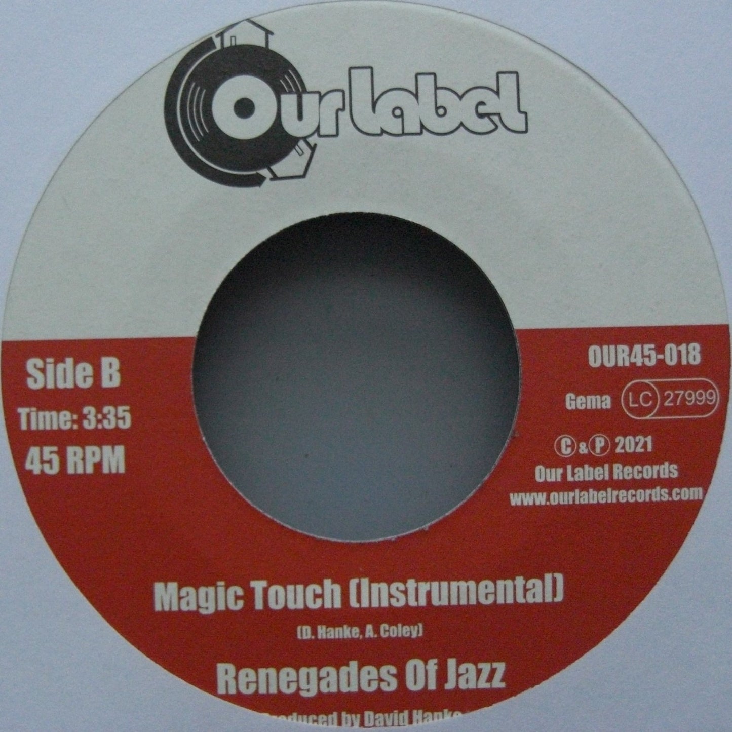 Renegades Of Jazz – Magic Touch Vinyl, 7" #071