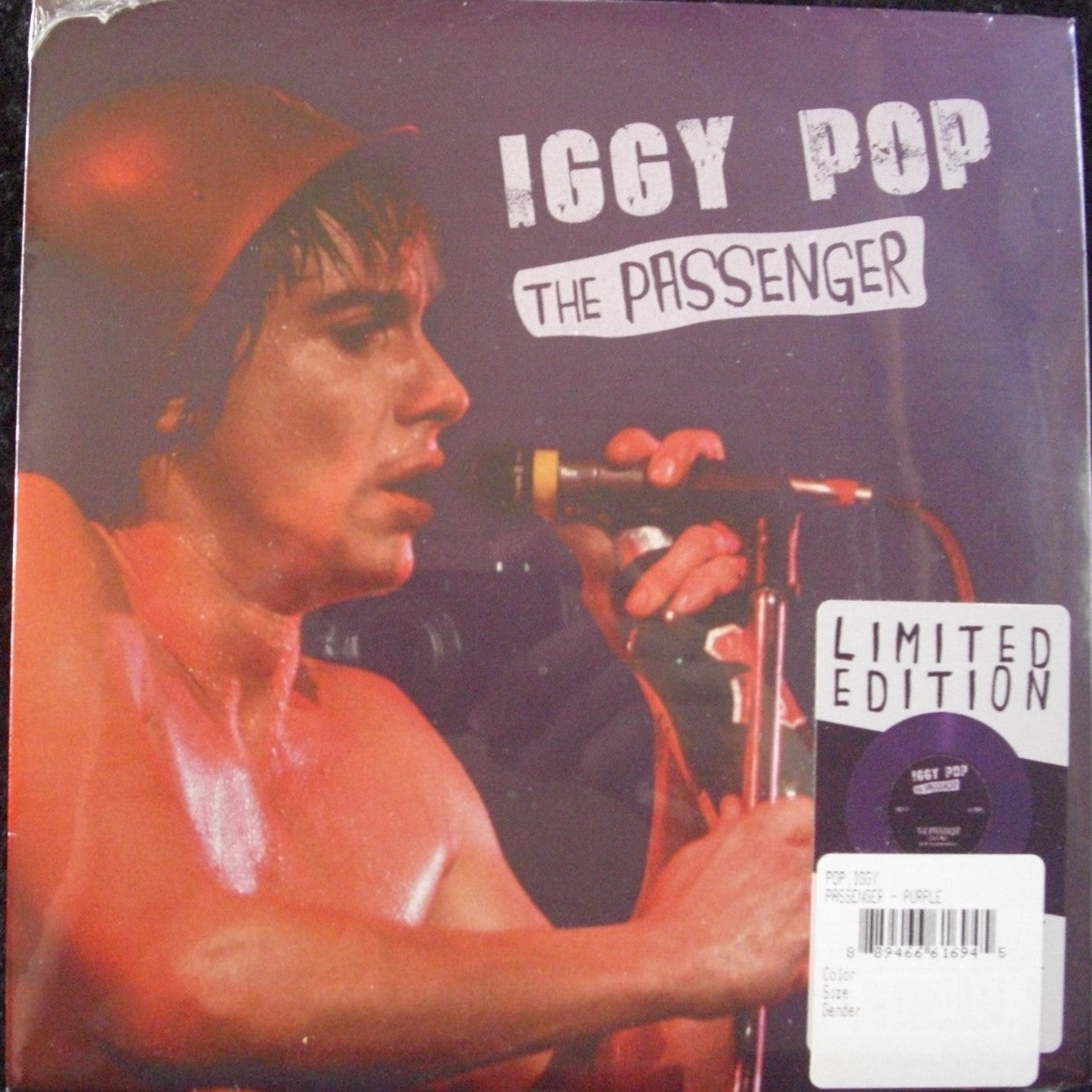 Iggy Pop – The Passenger / China Girl Vinyl, 7" purple