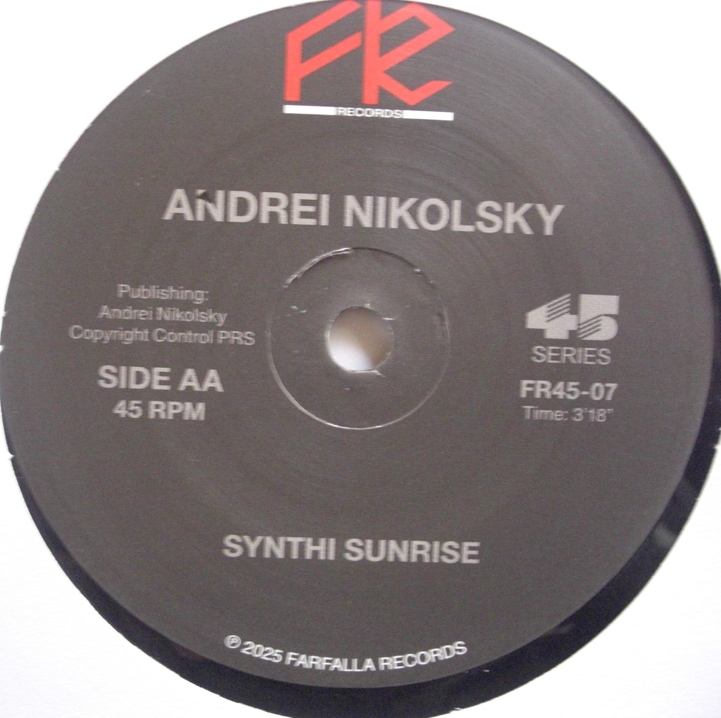 Andrei Nikolsky – Synthi Shuffle / Synthi Sunrise Vinyl, 7"