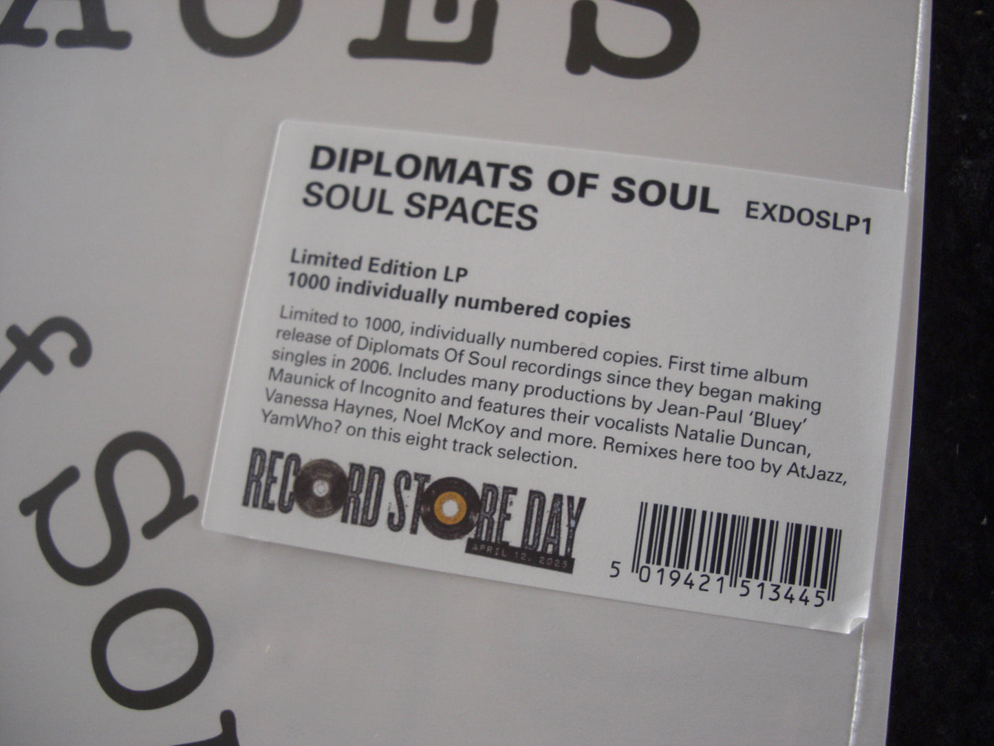 Diplomats Of Soul - Soul Spaces Vinyl, LP, Album, Limited, RSD 2025