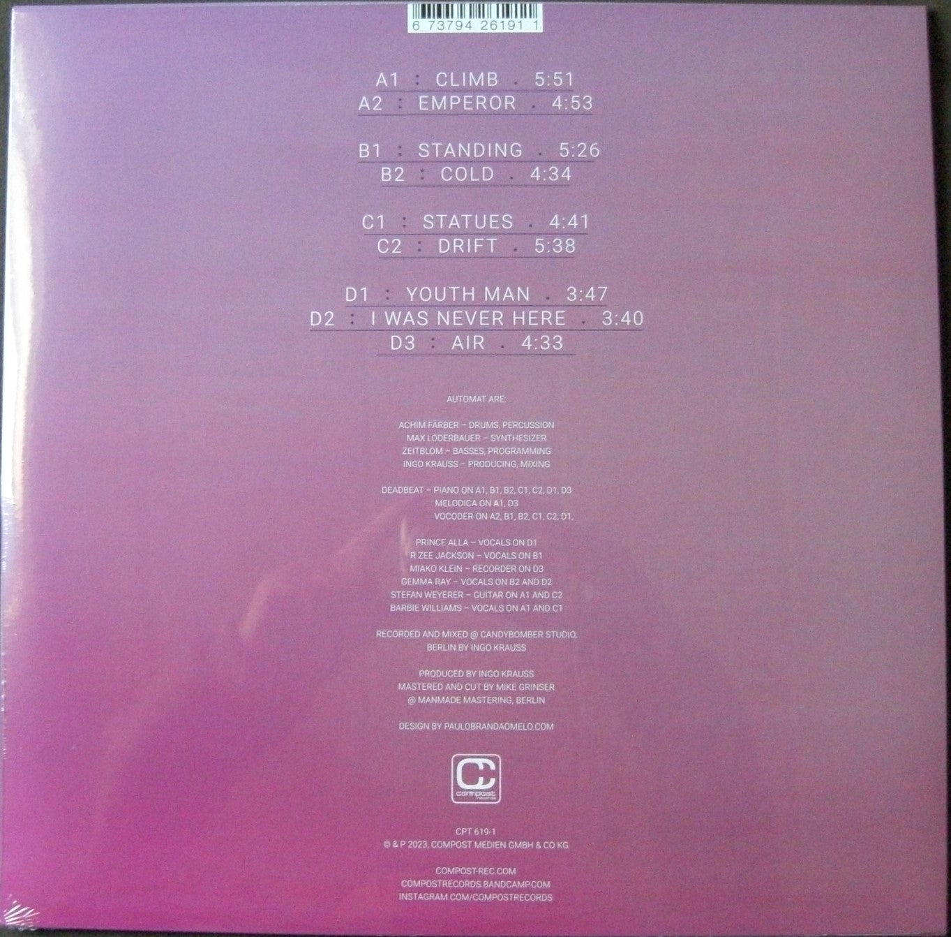 Automat – Heat 2x Vinyl, LP, Album