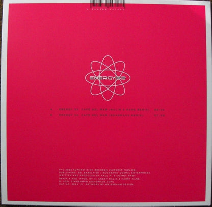 Energy 52 – Café Del Mar Vinyl, 12" Maxi (Nalin & Kane/ Deadmau5)