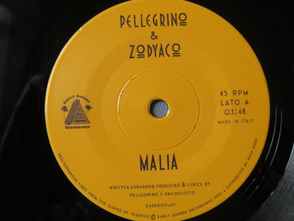 Pellegrino & Zodyaco – Malìa Vinyl, 7"