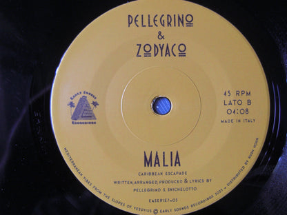Pellegrino & Zodyaco – Malìa Vinyl, 7"
