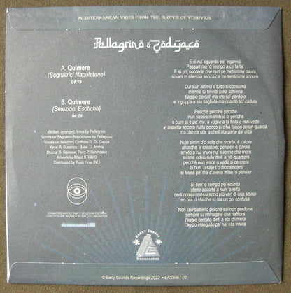 Pellegrino & Zodyaco – Quimere Vinyl, 7"