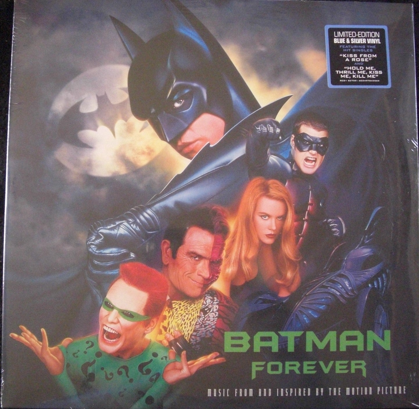 Various – Batman Forever (Music From And Inspired By The Motion Picture) 2x LP, Album, Reissue colored