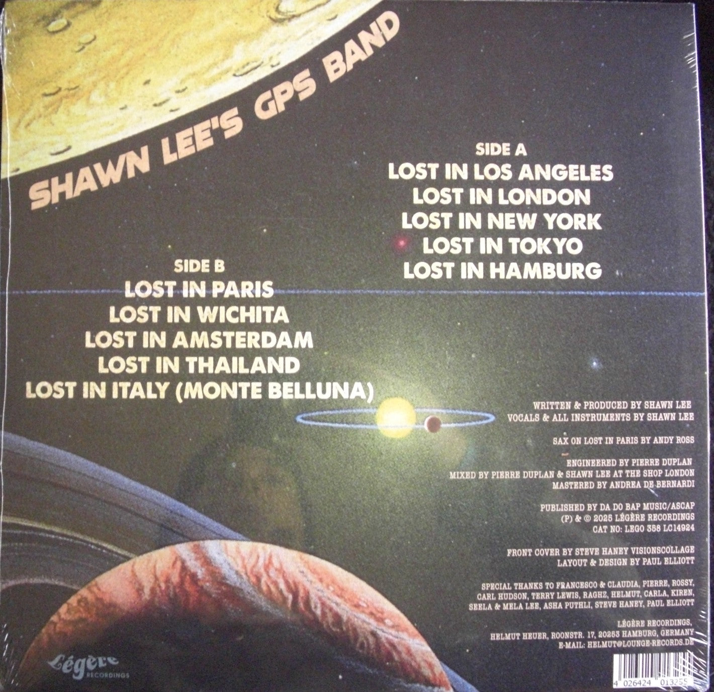 Shawn Lee's GPS Band – Lost Vinyl, LP, Album, Limited Edition