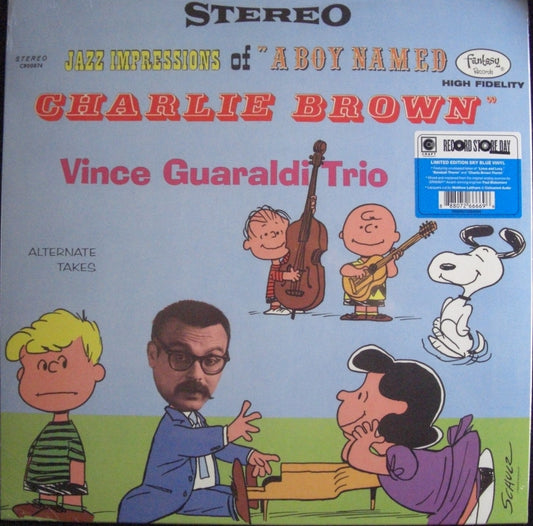 Vince Guaraldi Trio – Jazz Impressions Of "A Boy Named Charlie Brown" (Alternate Takes) Vinyl, LP, Album, Blue RSD 2025