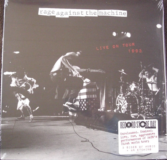 Rage Against The Machine – Live On Tour 1993 Vinyl, 2xLP, Album RSD 2025