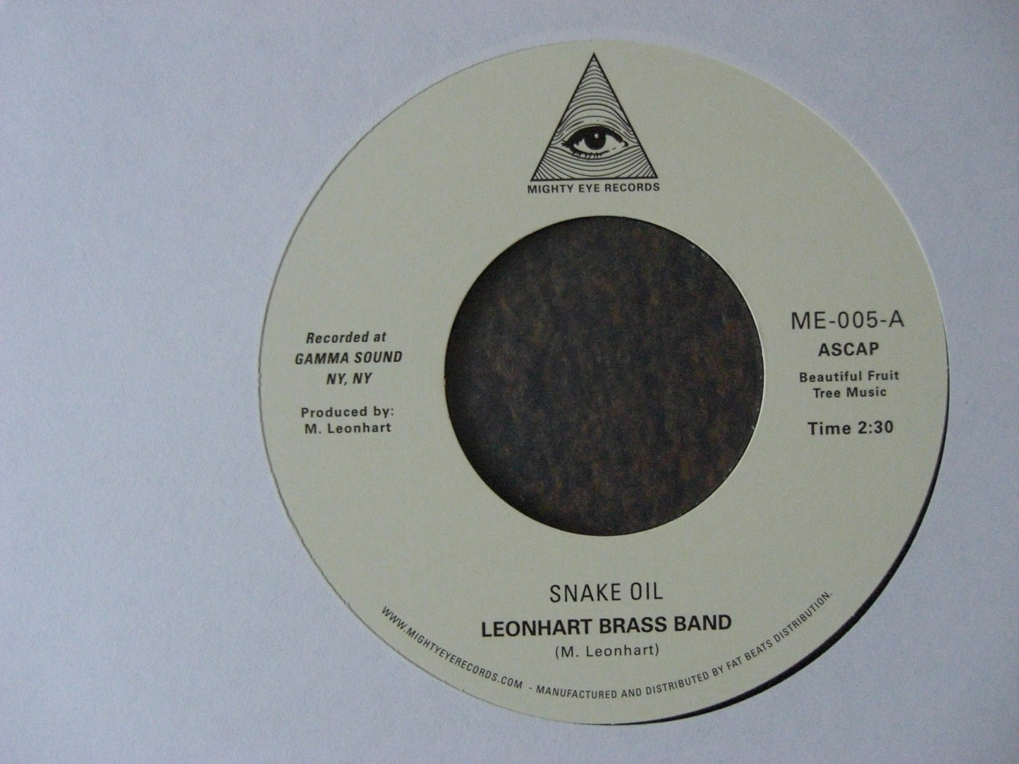 Leonhart Brass Band – Snake Oil / Shammgod Vinyl, 7"