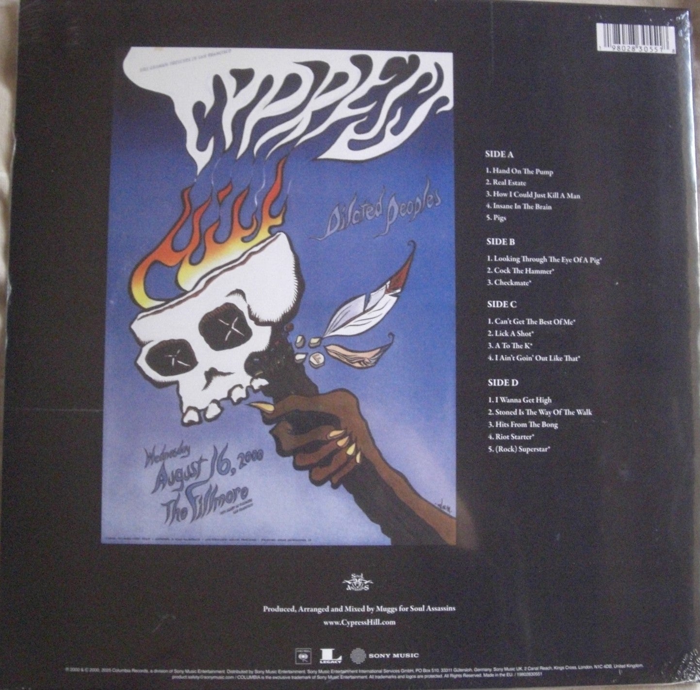 Cypress Hill – Live At The Fillmore 2x Vinyl, LP, Compilation, Limited Edt RSD 2025