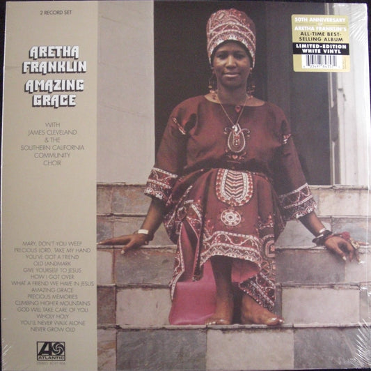 Aretha Franklin – Amazing Grace 2 x Vinyl, LP, reissue, Limited Edt White