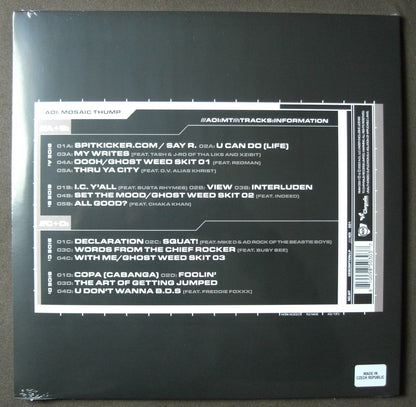 De La Soul – AOI: Mosaic Thump 2 x Vinyl, LP, Album