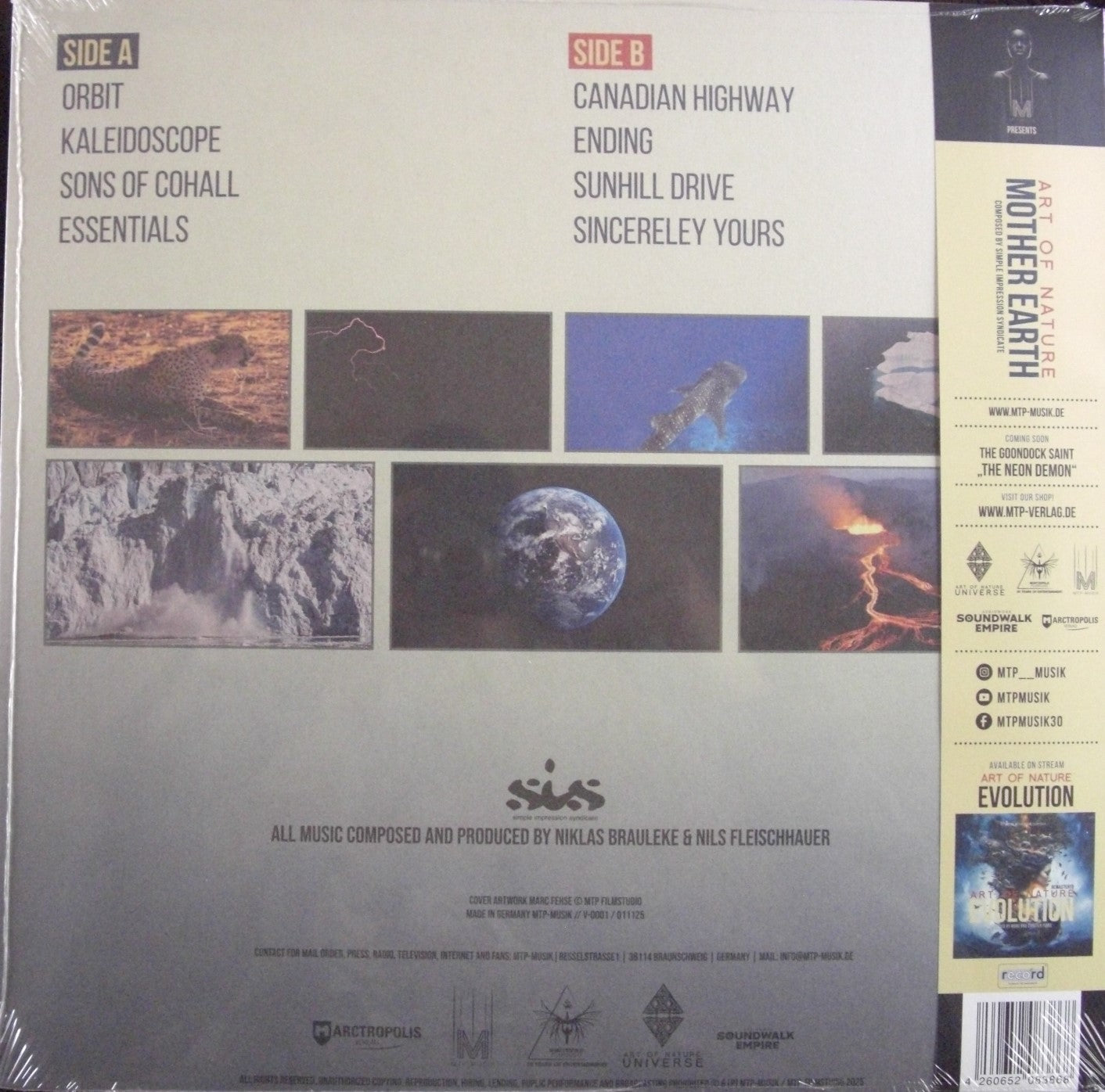 Simple Impression Syndicate – Art Of Noise - Mother Earth (Original Motion Picture Soundtrack) Vinyl, LP, Album