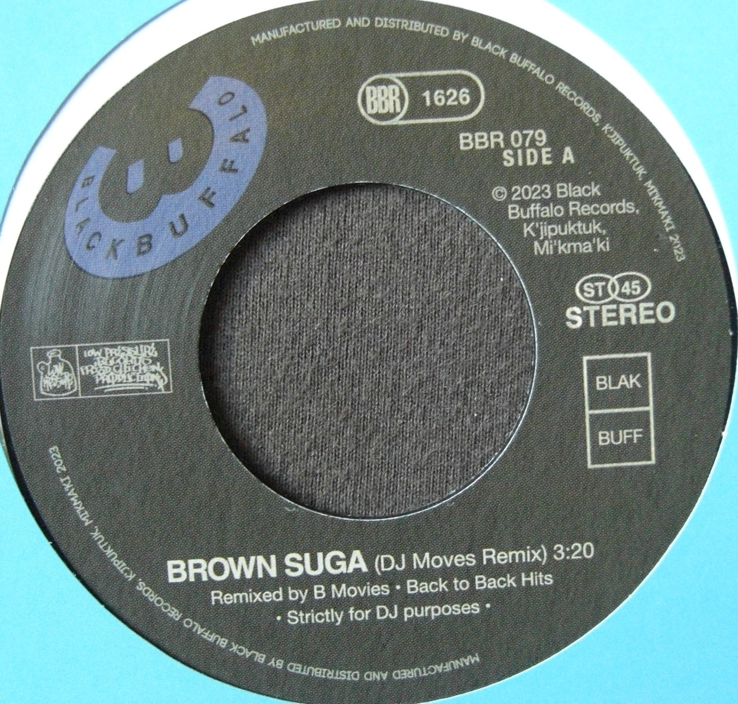 DJ Moves – Brown Suga Stakes Is Hi Vinyl, 7"