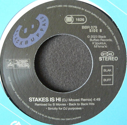 DJ Moves – Brown Suga Stakes Is Hi Vinyl, 7"