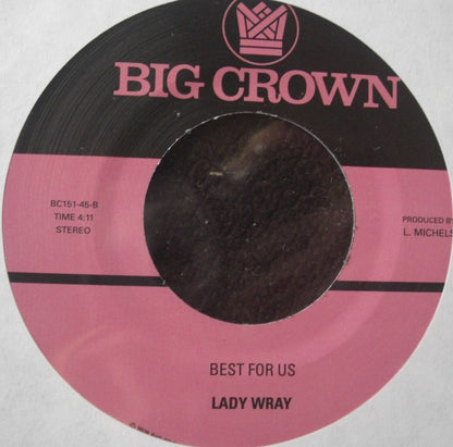 Lady Wray – Be A Witness / Best For Us Vinyl, 7"