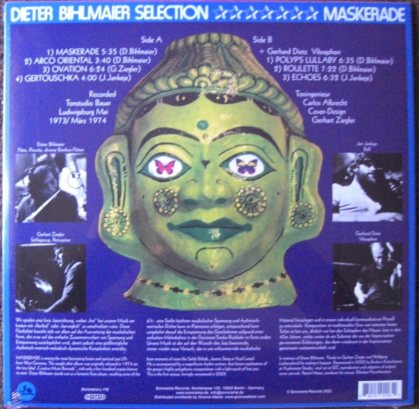 Selección Dieter Bihlmaier – Masquerade Vinilo, LP, Álbum