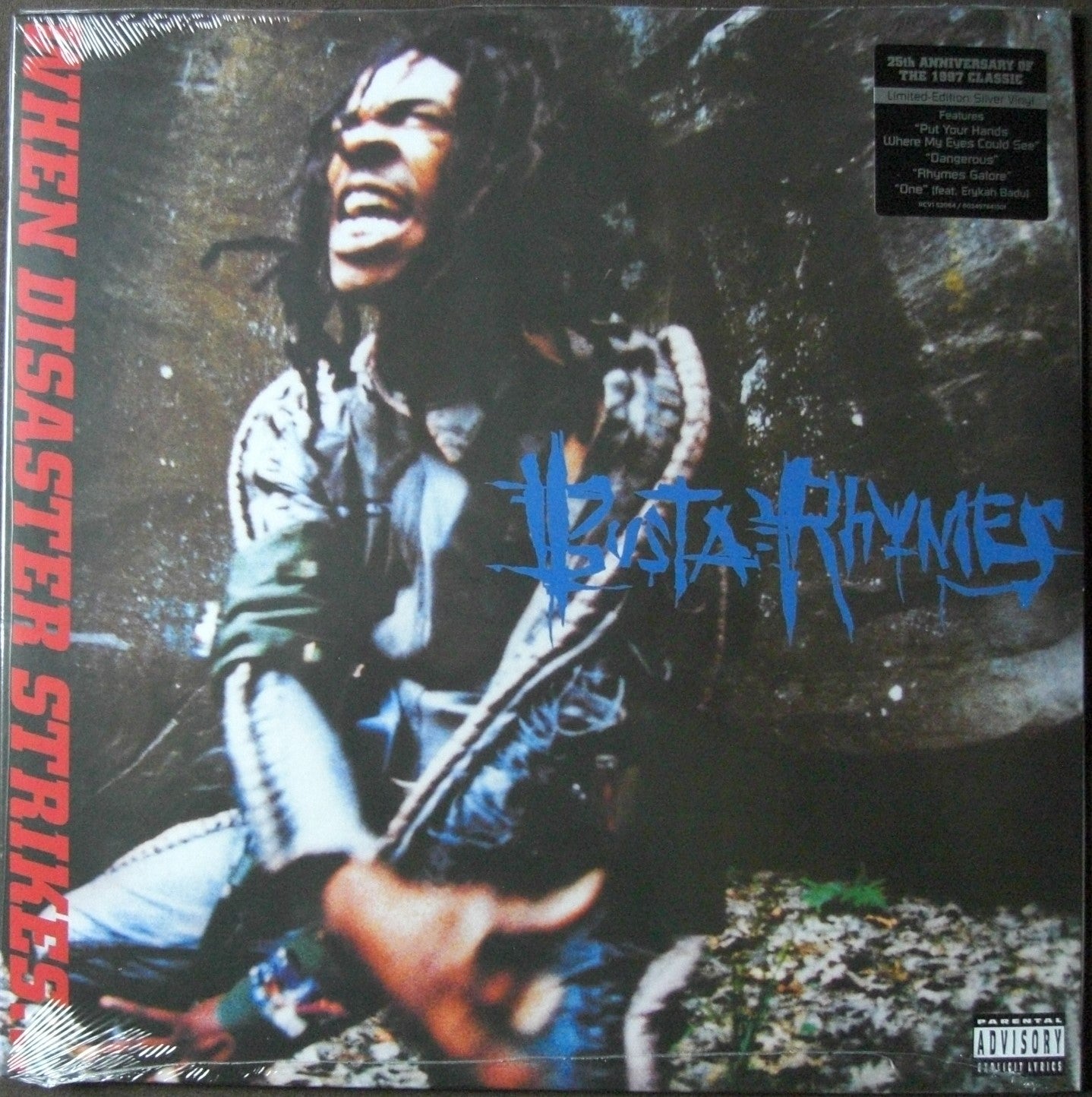 Busta Rhymes – When Disaster Strikes... 2 x Vinilo LP Álbum plateado
