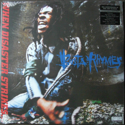 Busta Rhymes – When Disaster Strikes... 2 x Vinilo LP Álbum plateado