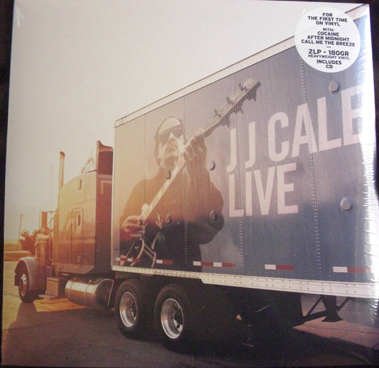 J.J. Cale – Live 2 x Vinyl, LP, Album, Reissue + CD