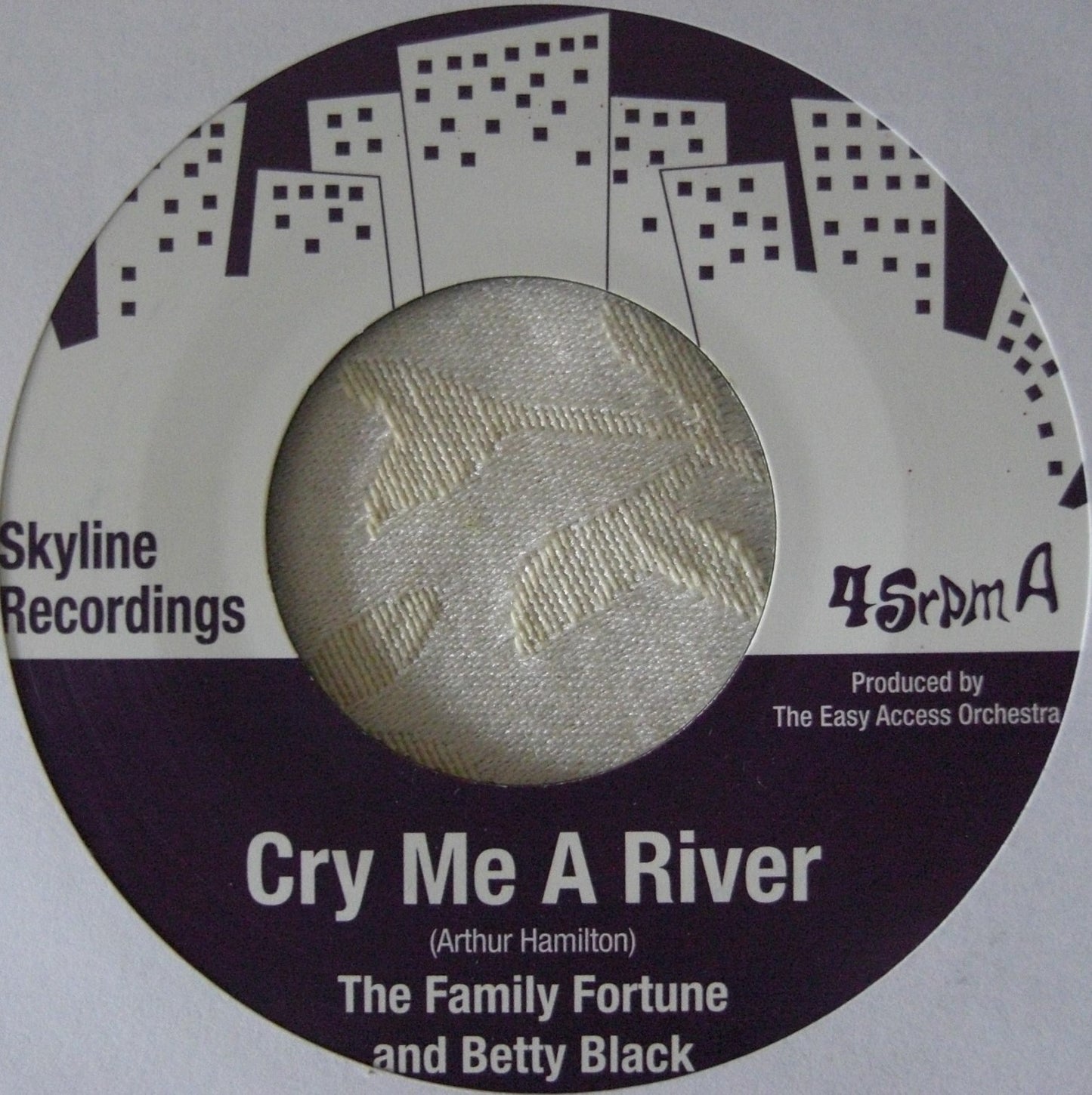 The Family Fortune And Betty Black – Cry Me A River / Shock Value 7"
