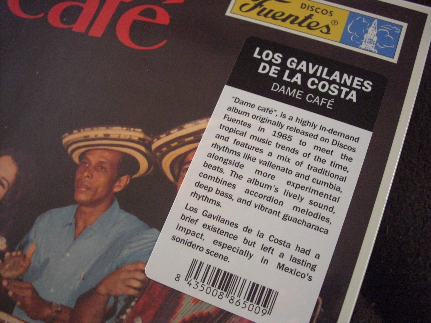 Los Gavilanes De La Costa – Dame Café Vinyl, LP, Album, Reissue