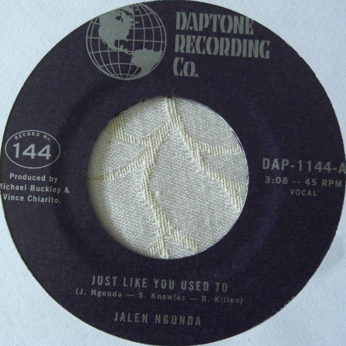 Jalen Ngonda – Just Like You Used To / What A Difference She Made 7"