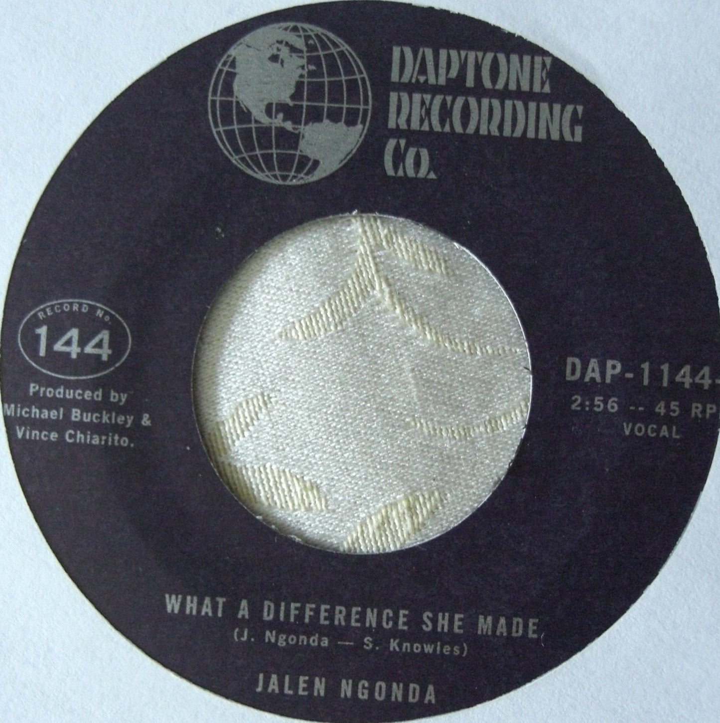 Jalen Ngonda – Just Like You Used To / What A Difference She Made 7"