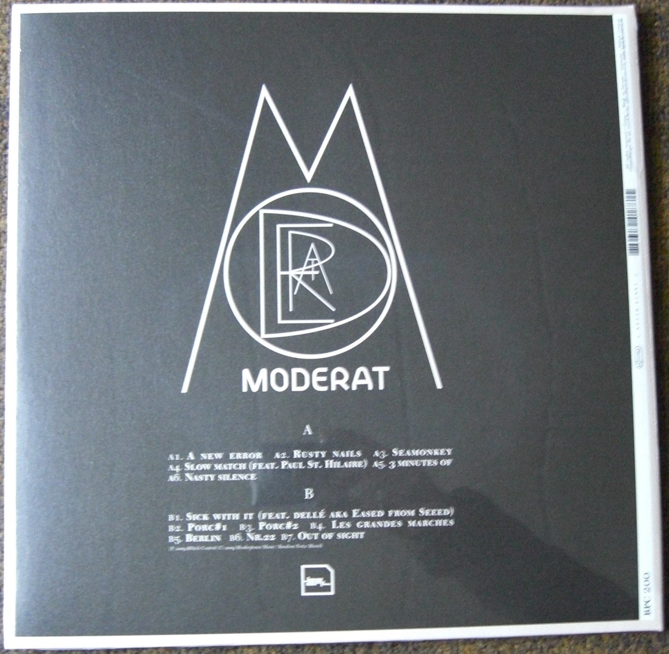 Moderado – Moderado Vinilo, LP, Álbum