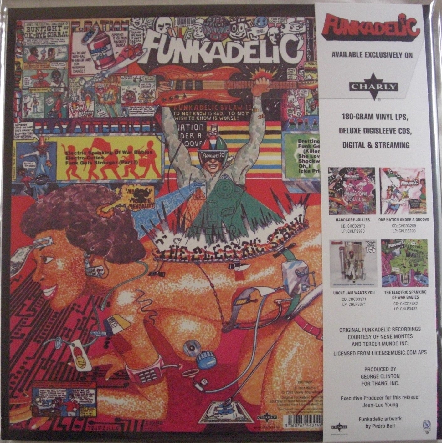 Funkadelic – The Electric Spanking Of War Babies Vinyl, LP, Repress