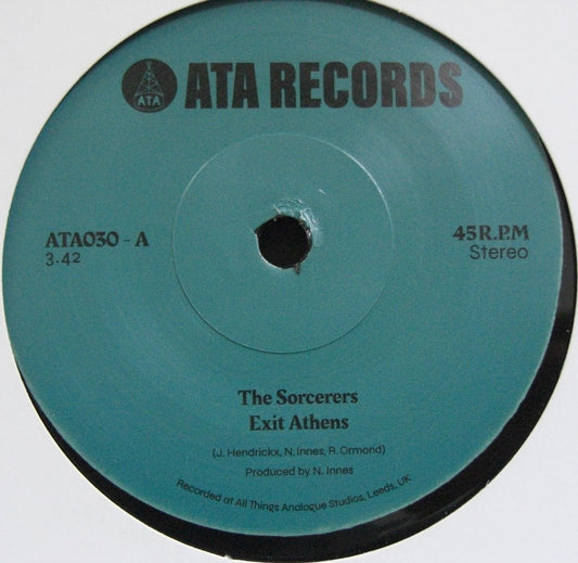 The Sorcerers The Outer Worlds Jazz Ensemble Exit Athens / Beg 7"