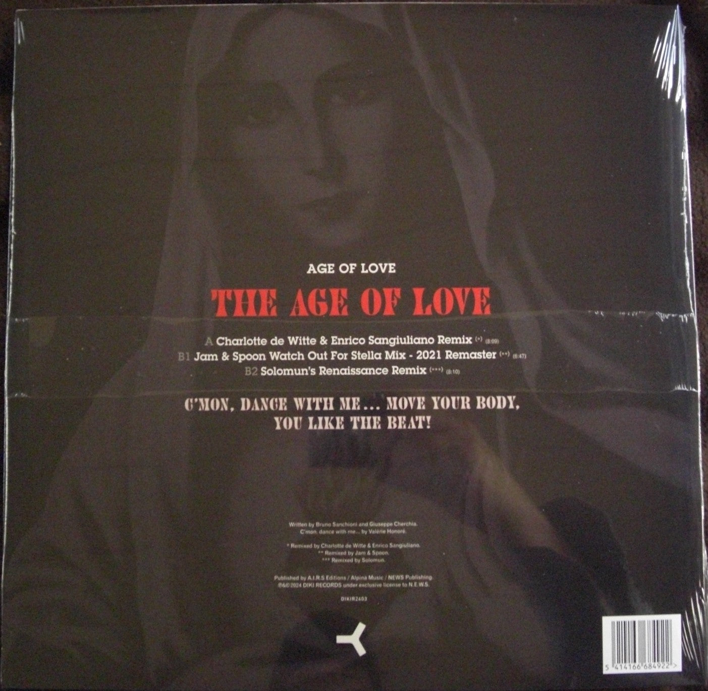 Age Of Love – The Age Of Love Vinyl, 12", Limited Edt magenta