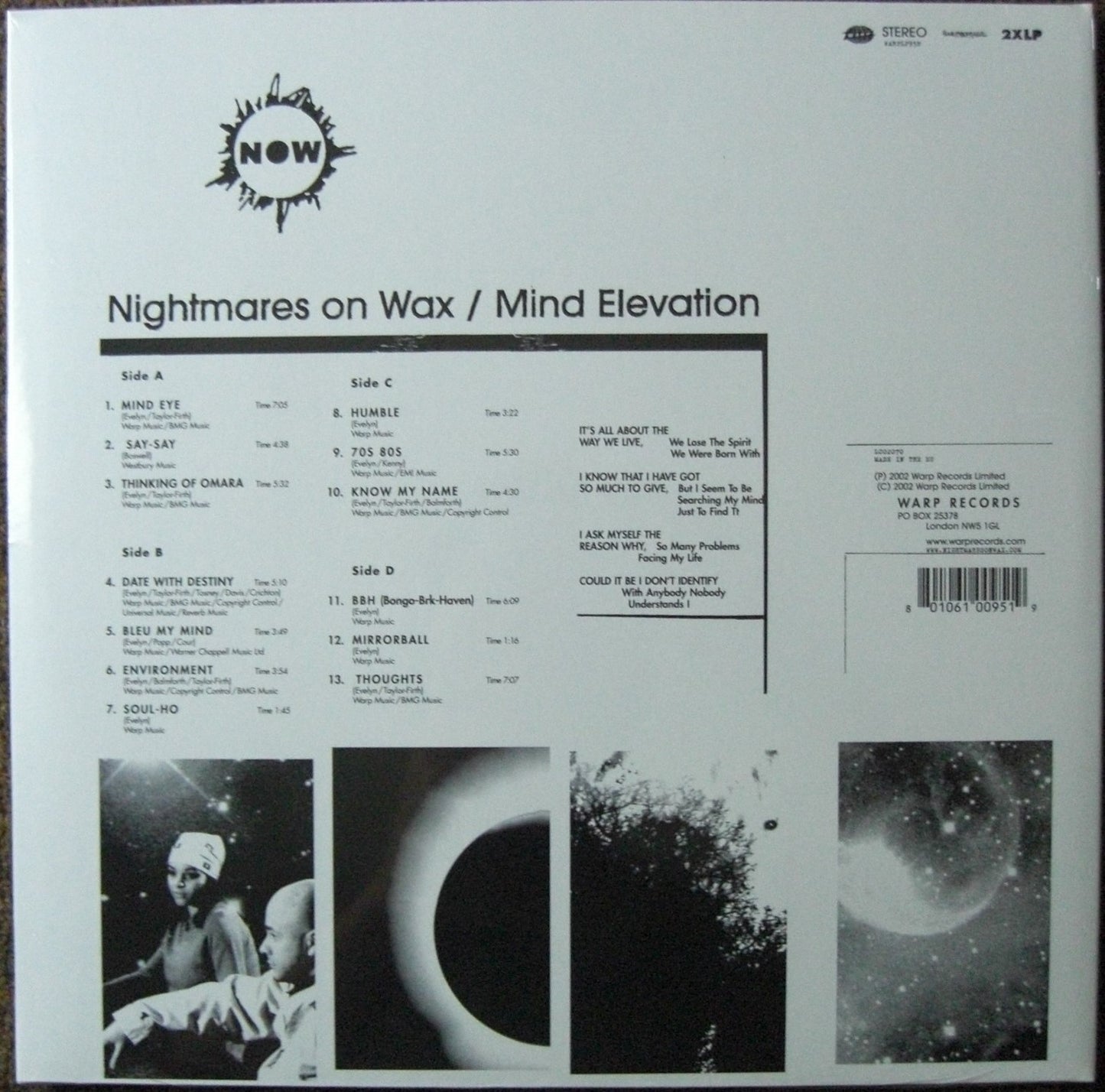 Nightmares On Wax – Mind Elevation 2x Vinyl, LP, Album
