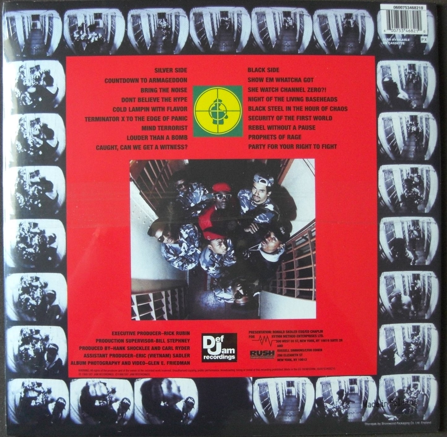 Public Enemy – It Takes A Nation Of Millions To Hold Us Back Vinyl, LP, Album