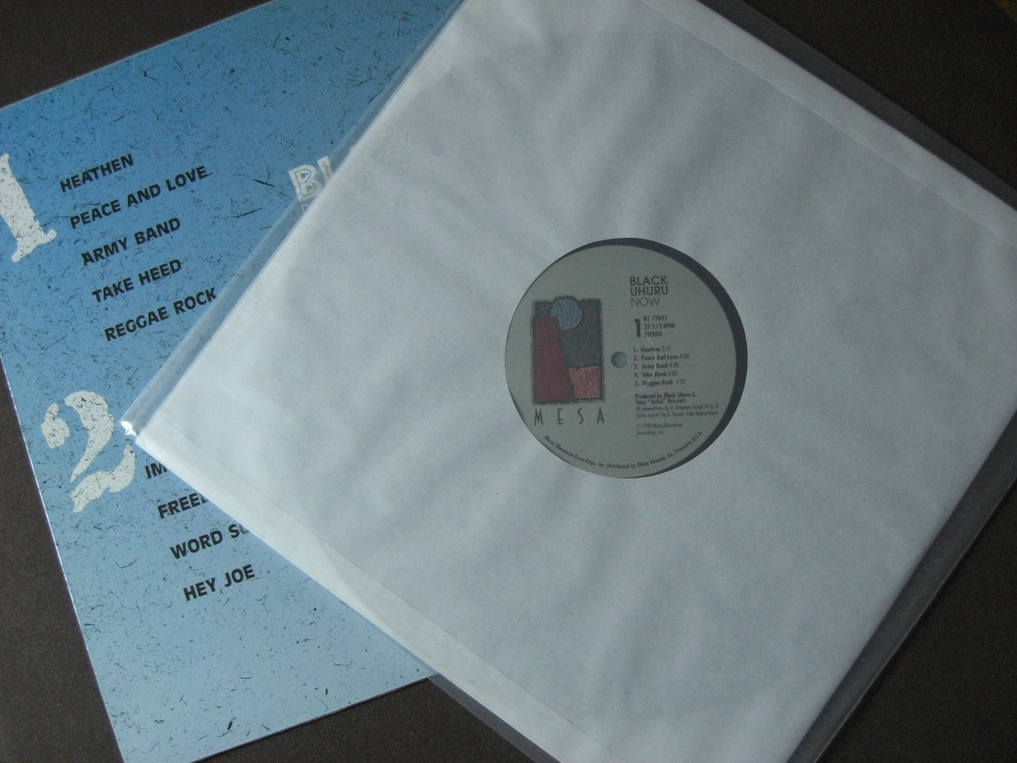 Black Uhuru – Now Vinyl, LP, Album US 1990