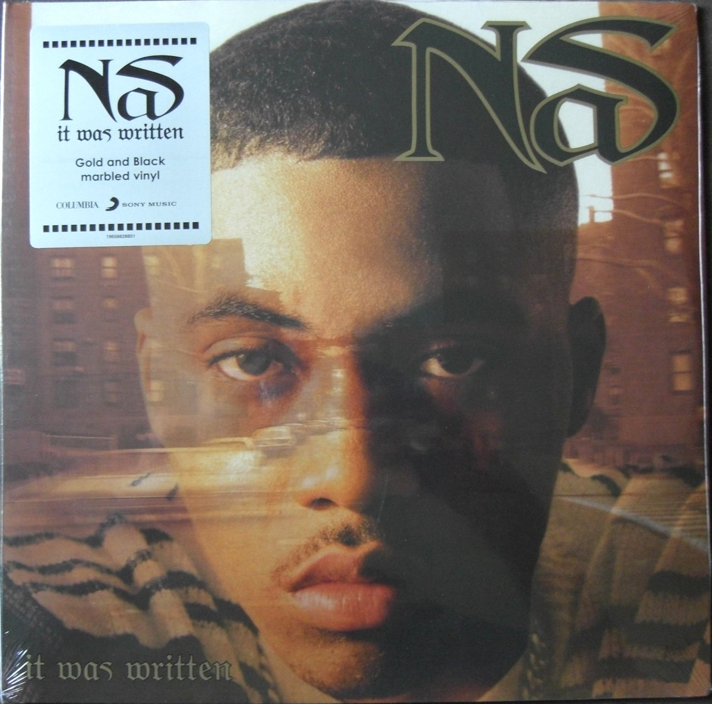 Nas – It Was Written 2x Vinyl, LP, Album gold/ black