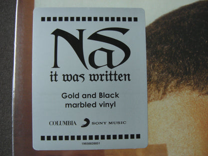 Nas – It Was Written 2x Vinyl, LP, Album gold/ black