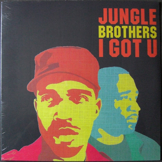 Jungle Brothers – I Got U 2x Vinyl, LP, Album blue + brown