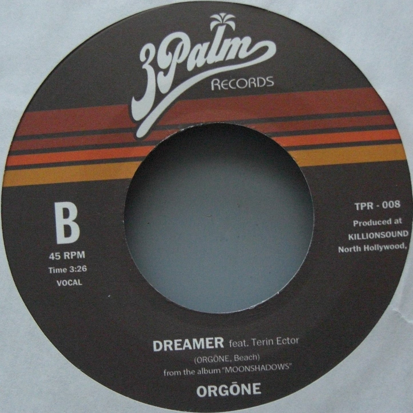 Orgone – Working For Love/ Dreamer Vinyl, 7" blue