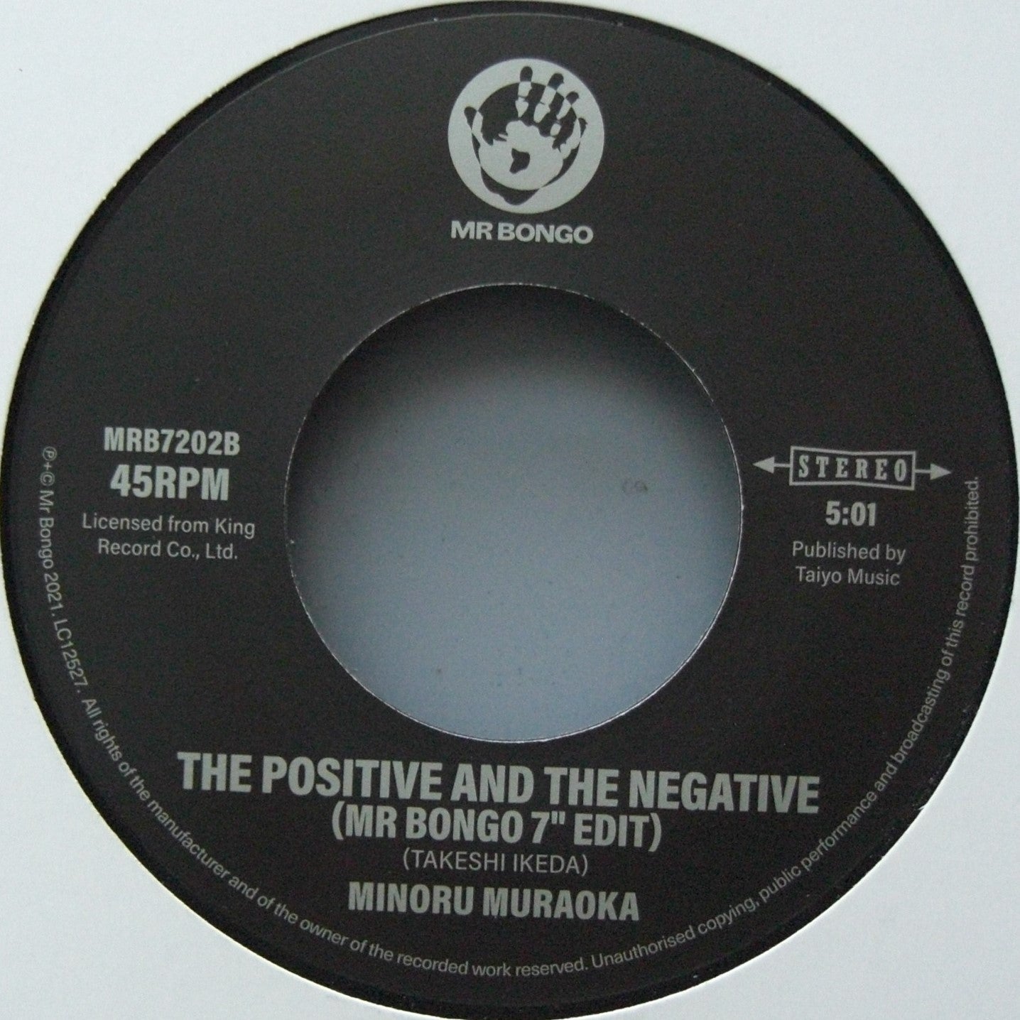 Surprise Chef, Minoru Muraoka – The Positive And The Negative 7"