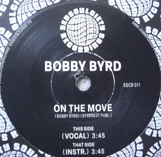 Bobby Byrd – On The Move Vinyl, 7"