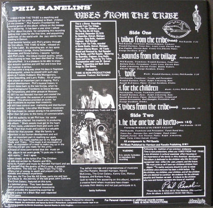 Phil Ranelin ‎– Vibes From The Tribe Vinilo, LP, Álbum