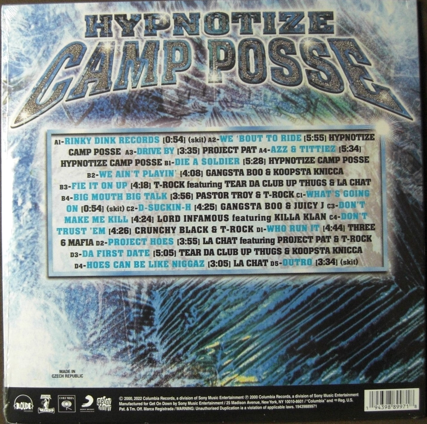 Three 6 Mafia Presents Hypnotize Camp Posse 2 x Vinyl, LP, Album