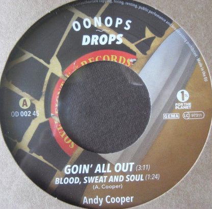 Andy Cooper – Hot Off The Chopping Block 45 EP Vinyl, 7"