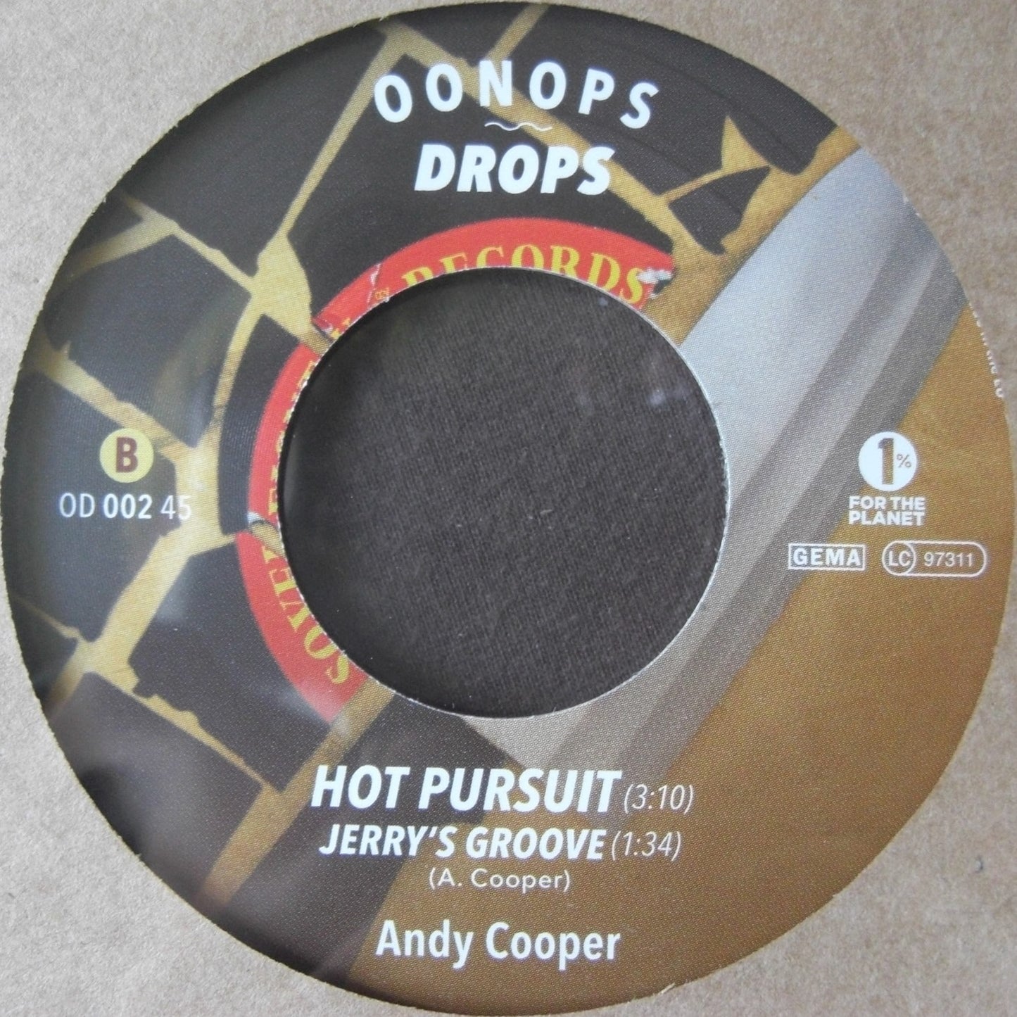 Andy Cooper – Hot Off The Chopping Block 45 EP Vinyl, 7"