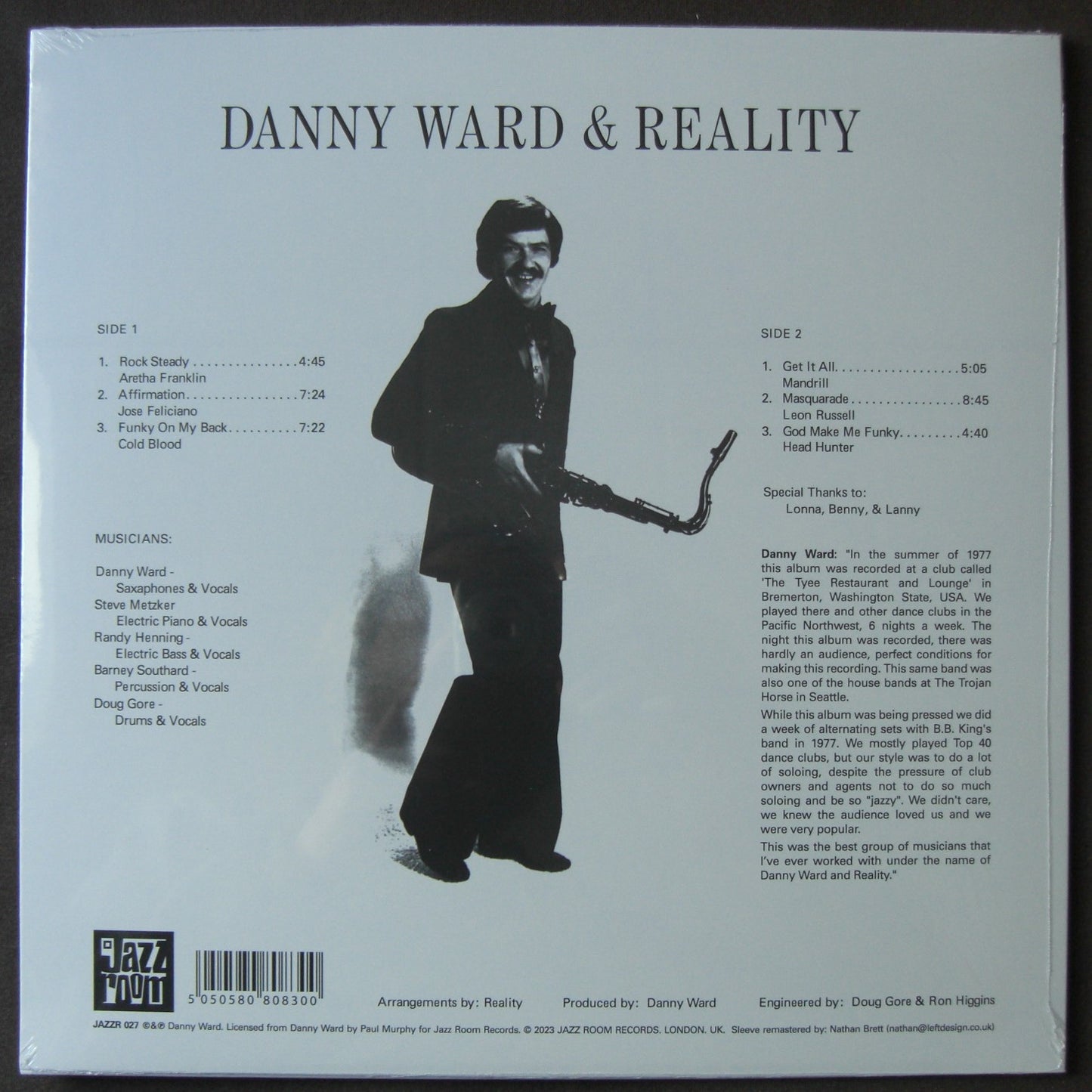 Danny Ward &amp; Reality – Danny Ward &amp; Reality Vinyl, LP, Album