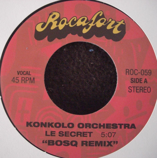 Konkolo Orchestra – Le Secret (Bosq Remix) Vinyl, 7"