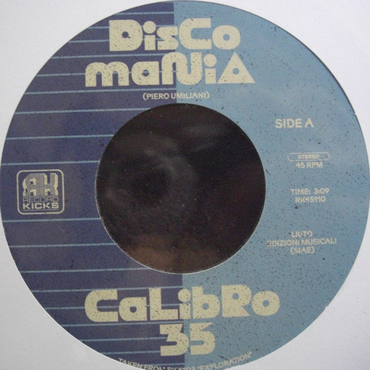 Calibro 35 – Discomania / Jazz Carnival Vinyl, 7", Limited Edt